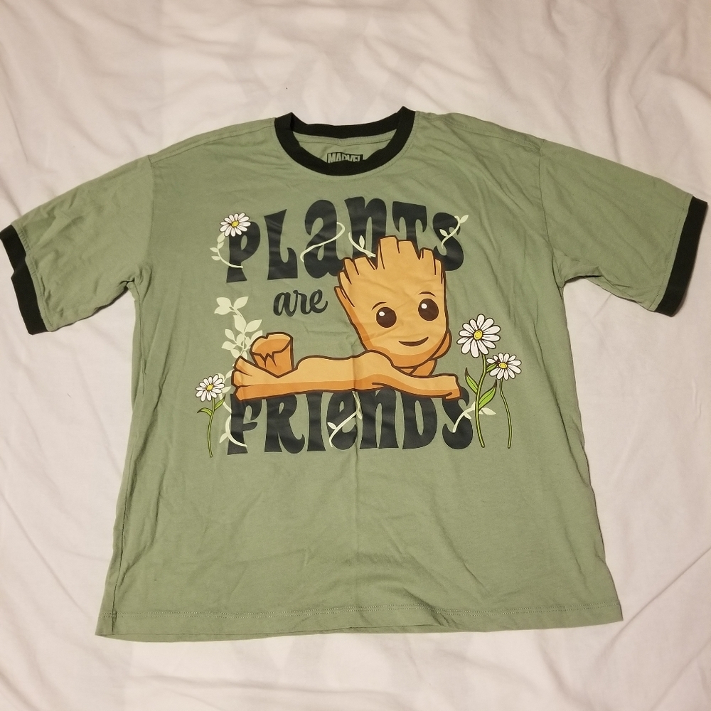 Marvel Shirt Women's Size M Color Green